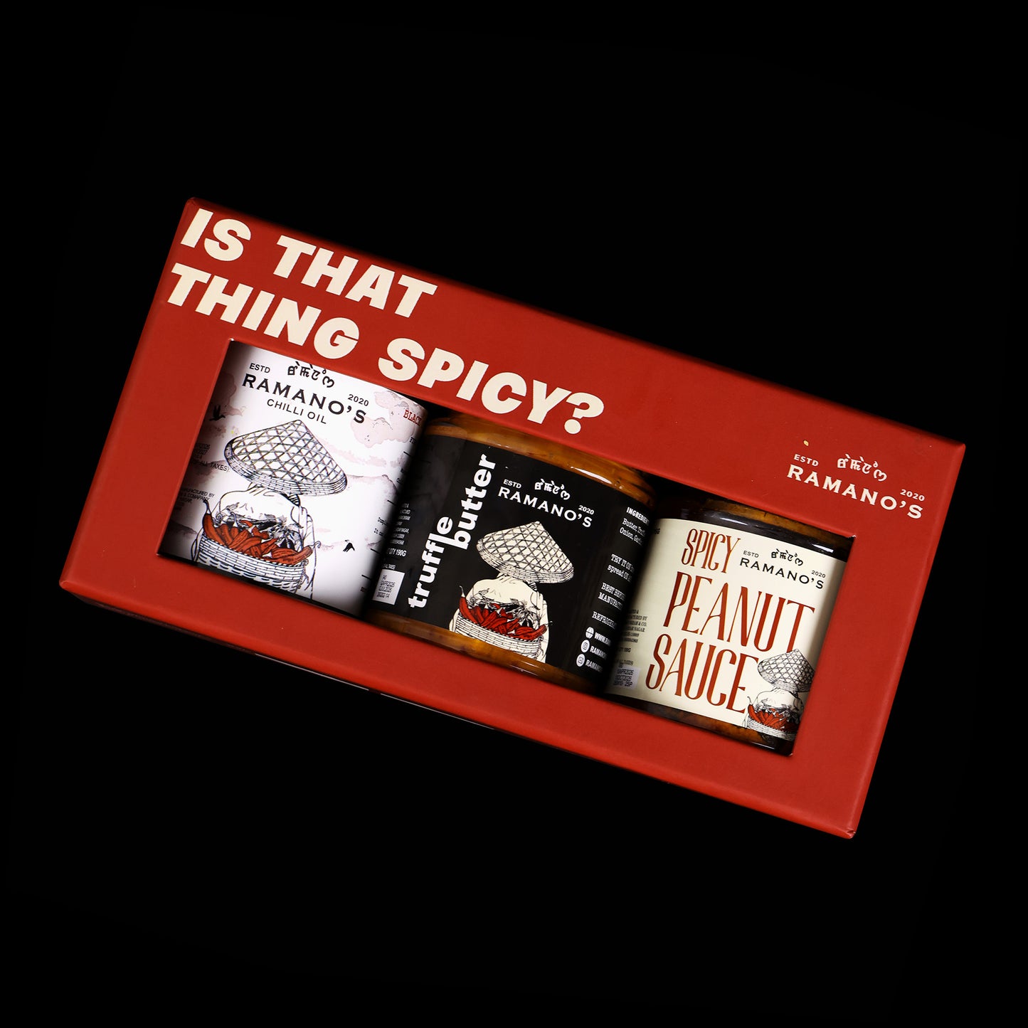 Gift box pack of 3