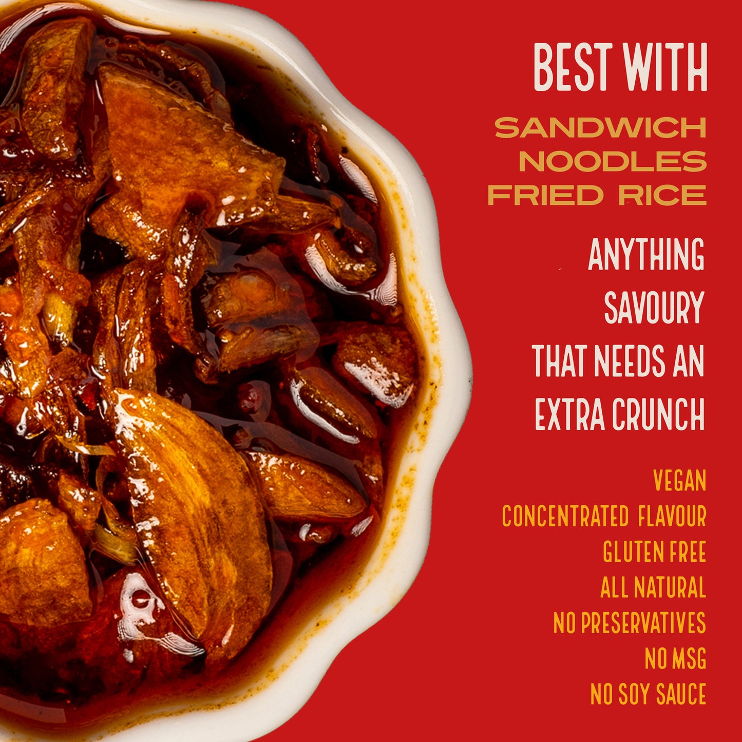 GARLIC CRUNCH CHILLI CRISP