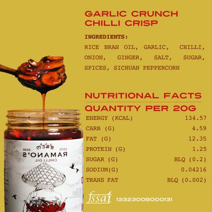 GARLIC CRUNCH CHILLI CRISP