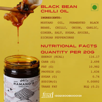 BLACK BEAN CHILLI OIL