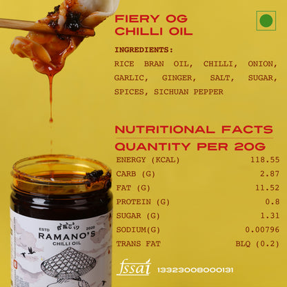 FIERY OG CHILLI OIL