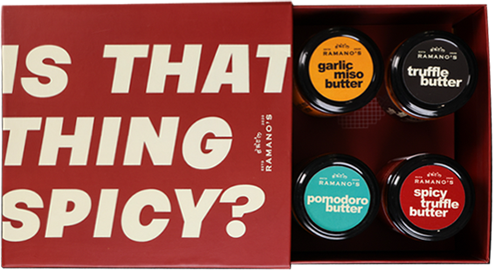 Flavoured Butter gift pack of 4